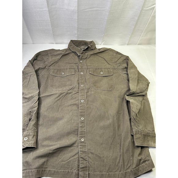 Kuhl Other - KUHL Men's Olive Green Military shirt Jacket Cotton Nylon Medium Medium